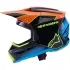 Casque Cross Alpinestars S-M3 Fray Noir Orange Jaune