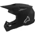 Casque Cross Alpinestars S-M3 Solid Noir Mat