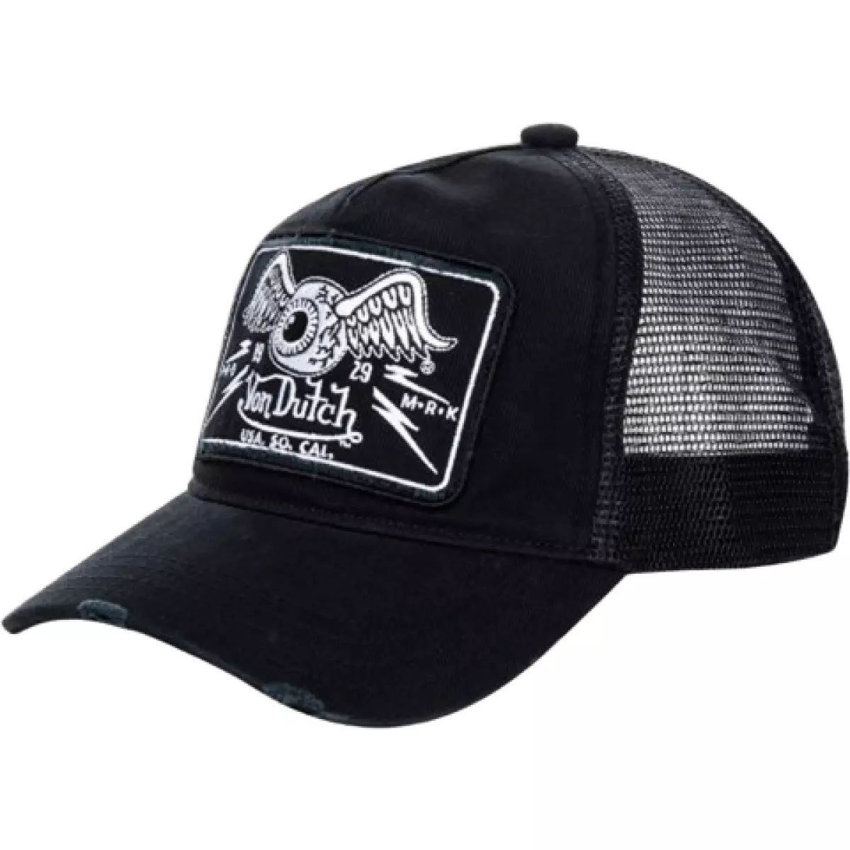 Casquette Helstons X Von Dutch Truck Noir