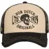 Casquette Helstons X Von Dutch Crew Beige Noir