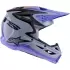 Casque Cross Enfant Alpinestars Jettson SM3 Gris Violet Noir