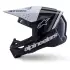 Casque Cross Alpinestars S-M3 Radium Noir Blanc Gris