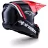 Casque Cross Alpinestars S-M3 Radium Noir Rouge Fluo Blanc