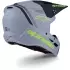 Casque Cross Alpinestars S-M3 Radium Gris Noir Jaune Fluo Mat