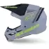 Casque Cross Alpinestars S-M3 Radium Gris Noir Jaune Fluo Mat
