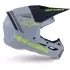 Casque Cross Alpinestars S-M3 Radium Gris Noir Jaune Fluo Mat