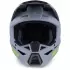 Casque Cross Alpinestars S-M3 Radium Gris Noir Jaune Fluo Mat