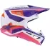 Casque Cross Alpinestars S-M3 Heat Blanc Violet Rose