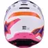 Casque Cross Alpinestars S-M3 Heat Blanc Violet Rose