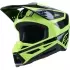 Casque Cross Alpinestars S-M3 Heat Jaune Fluo Noir