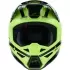 Casque Cross Alpinestars S-M3 Heat Jaune Fluo Noir