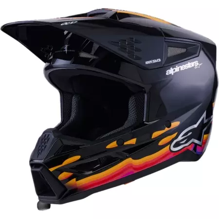 Casque Cross Alpinestars SM3 Force Noir