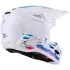 Casque Cross Alpinestars S-M3 Force Blanc