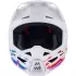 Casque Cross Alpinestars S-M3 Force Blanc