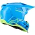 Casque Cross Alpinestars S-M3 Force Bleu