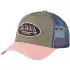 Casquette Helstons X Von Dutch Used Vert Rose