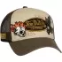 Casquette Helstons X Von Dutch Patches Marron Beige