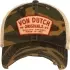Casquette Helstons X Von Dutch Mac10 Camo Beige