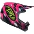 Casque Cross Kenny Performance Graphic + Pop System Rose Jaune Noir