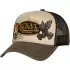 Casquette Helstons X Von Dutch Patches Marron Beige