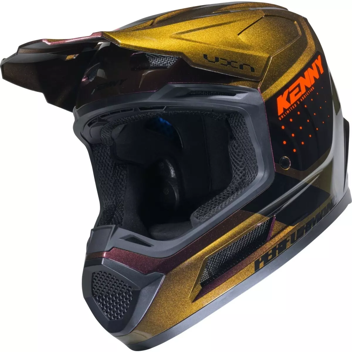 Casque Cross Kenny Performance Graphic Caméléon Multicolore