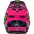 Casque Cross Kenny Performance Graphic + Pop System Rose Jaune Noir