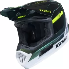 Casque Cross Kenny Performance Graphic Vert Noir Blanc