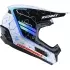 Casque Cross Kenny Performance Graphic + Wave Blanc Noir Bleu