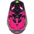 Casque Cross Kenny Performance Graphic + Pop System Rose Jaune Noir