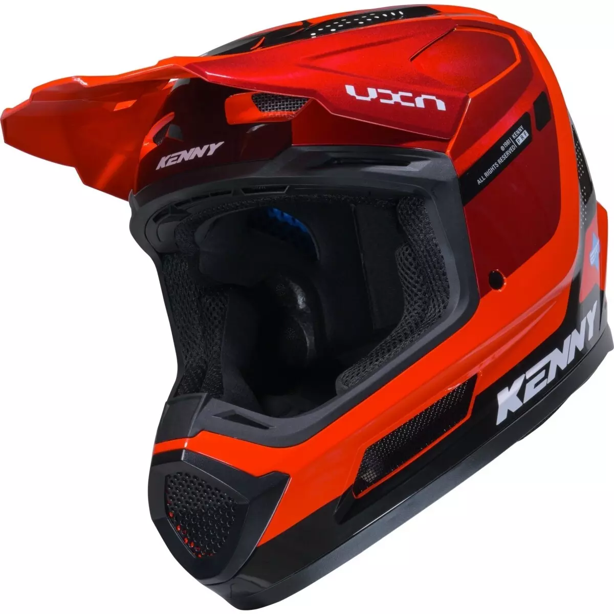 Casque Cross Kenny Performance Graphic Rouge Noir