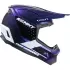 Casque Cross Kenny Performance Graphic Violet Noir Blanc