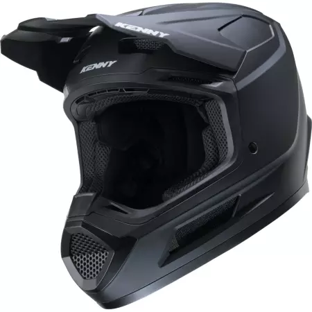 Casque Cross Kenny Performance Solid Noir Mat