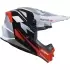 Casque Cross Kenny Track Graphic Speed Noir Rouge Blanc