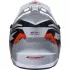 Casque Cross Kenny Track Graphic Speed Noir Rouge Blanc