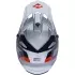 Casque Cross Kenny Track Graphic Speed Noir Rouge Blanc