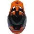 Casque Cross Kenny Track Graphic Speed Noir Orange