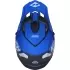 Casque Cross Kenny Track Graphic Focus Bleu Noir Blanc