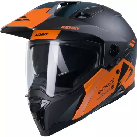 Casque Kenny Extreme Graphic Noir Orange Mat