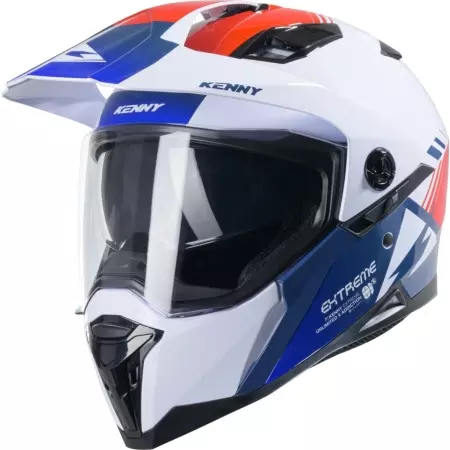 Casque Kenny Extreme Graphic Patriot Bleu Blanc Rouge