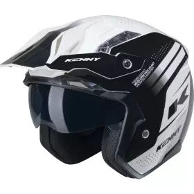 Casque Cross Kenny Miles Graphic Noir Blanc
