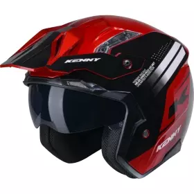 Casque Cross Kenny Miles Graphic Rouge Noir