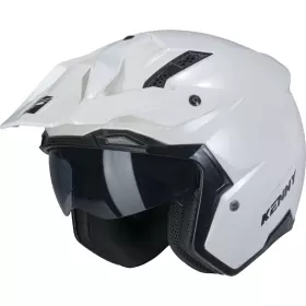 Casque Cross Kenny Miles Solid Blanc