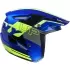 Casque Trial Kenny Trial Up Graphic Bleu Jaune