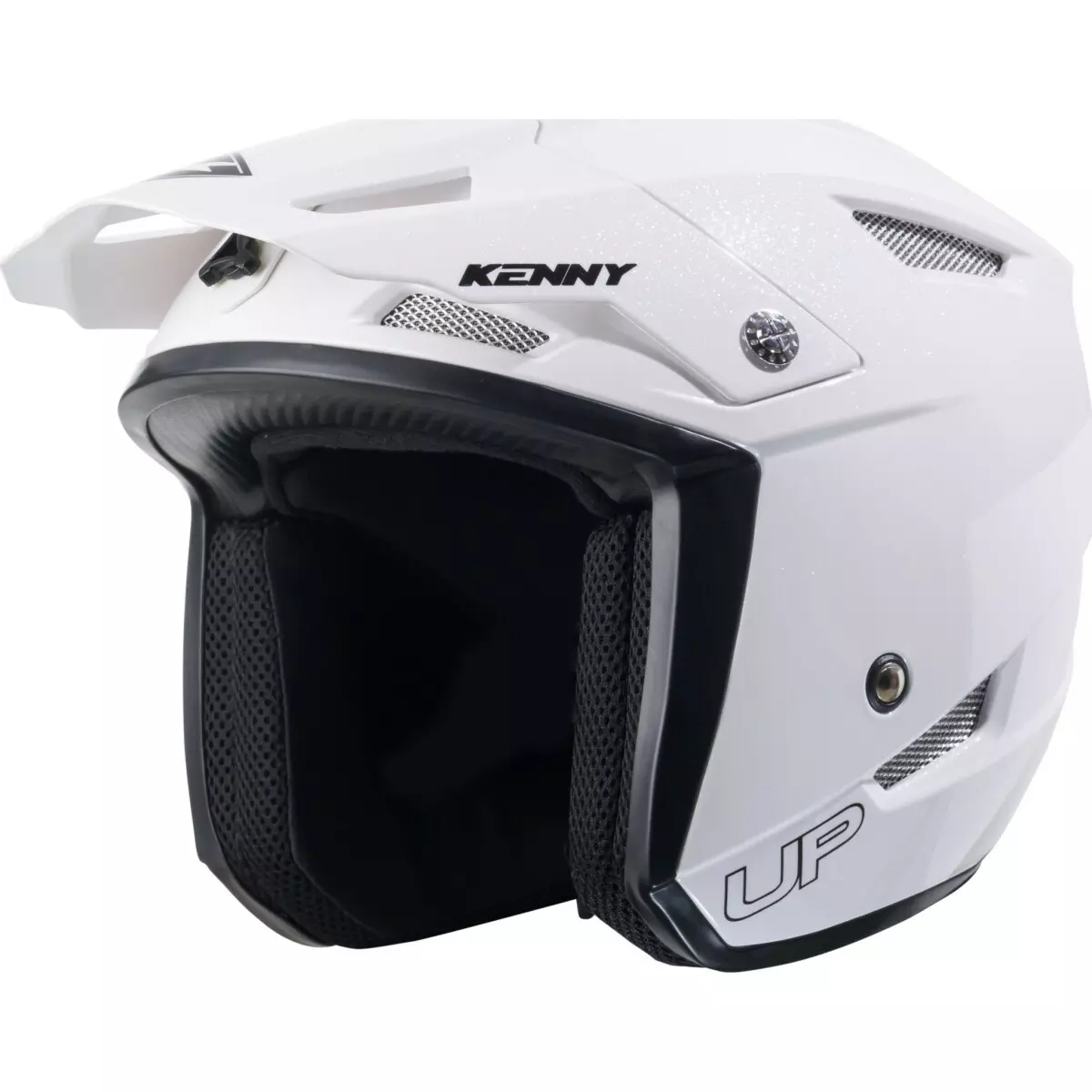 Casque Trial Kenny Trial Up Solid Blanc