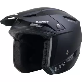 Casque Trial Kenny Trial Up Solid Noir Mat