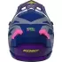 Casque Cross Kenny Enfant Track Graphic Speed Violet Rose Gris