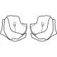 Mousses De Joues HJC I91 A/S 25mm