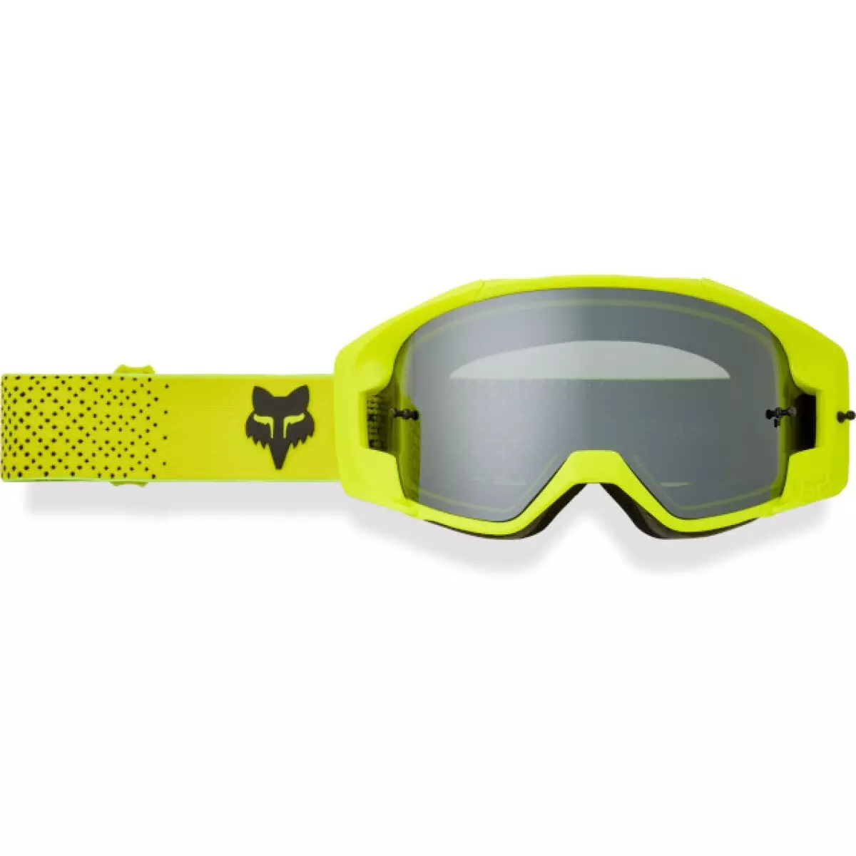 Masque Cross Fox Vue Core Jaune Fluo