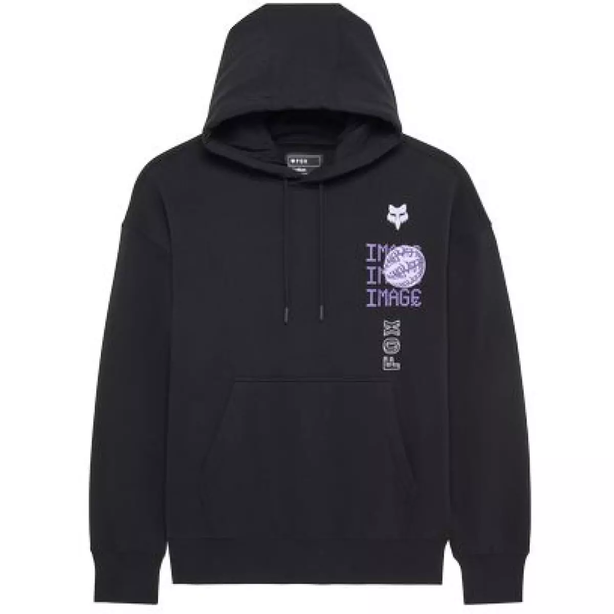 Sweat Fox Image Phantom Oversized Noir