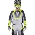 Maillot Cross Fox 180 Collect Gris Jaune
